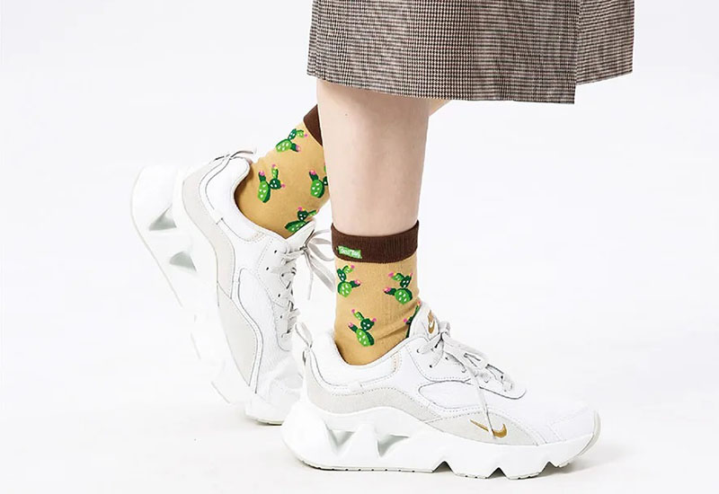 沙漠仙人掌花 厚襪款(2種尺寸) 